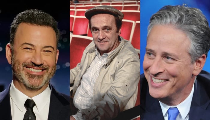 Jimmy Kimmel honours late Bob Newhart, roasts Jon Stewart