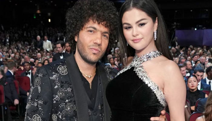 Selena Gomez and Benny Blanco made their first public appearance as a couple Emmys 2023