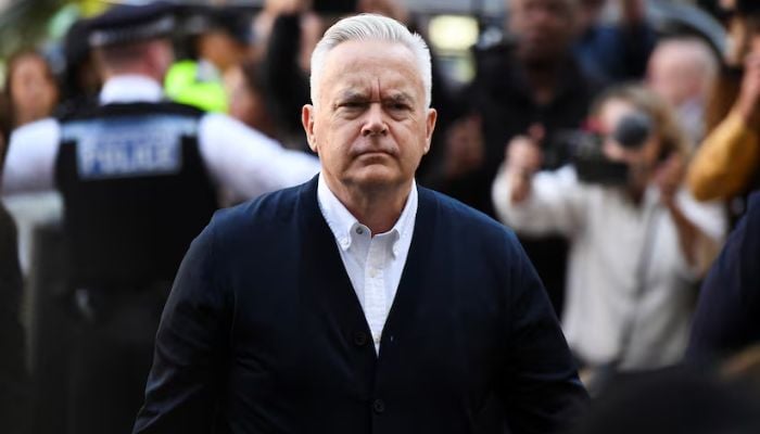 Former BBC news presenter Huw Edwards arrives for sentencing at Londons Westminster Magistrates Court in London, Britain on September 16, 2024. — Reuters