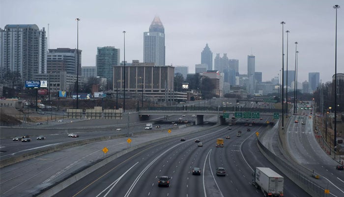 Atlanta ranked low among global cities for residents being able to walk or cycle to services. — AFP