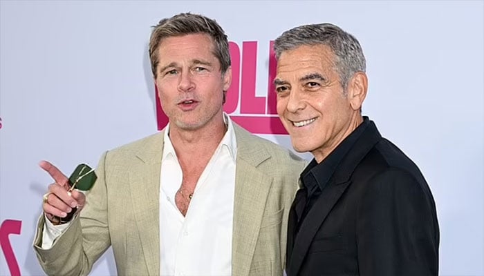 George Clooney and Brad Pitt reunite for new Oceans heist movie.