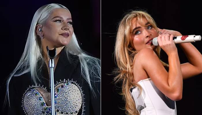 Sabrina Carpenter, 25, has said Christina Aguilera’s music raised her