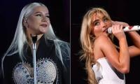 Christina Aguilera Hints At Special Collab With Sabrina Carpenter