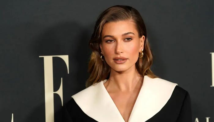 Hailey Bieber greets fans in rare update