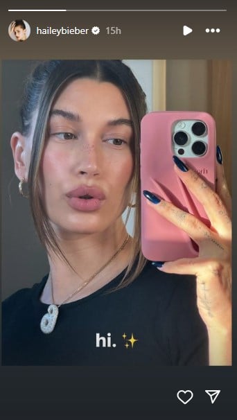 New Mom Hailey Bieber greets fans amid Mommy duties