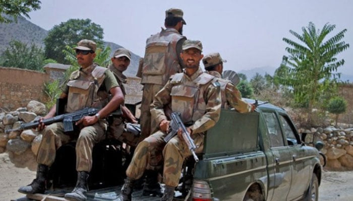 Am undated image of Pakistan Army soldeirs. — APP/File