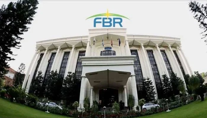 An undated image showing a general outside view of the FBR building. — Facebook/Federal Board of Revenue/File