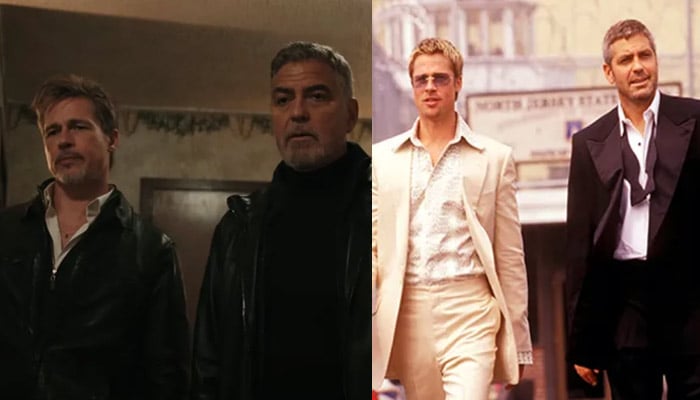 Brad Pitt and George Clooney last teamed up for Oceans Thirteen before Wolfs