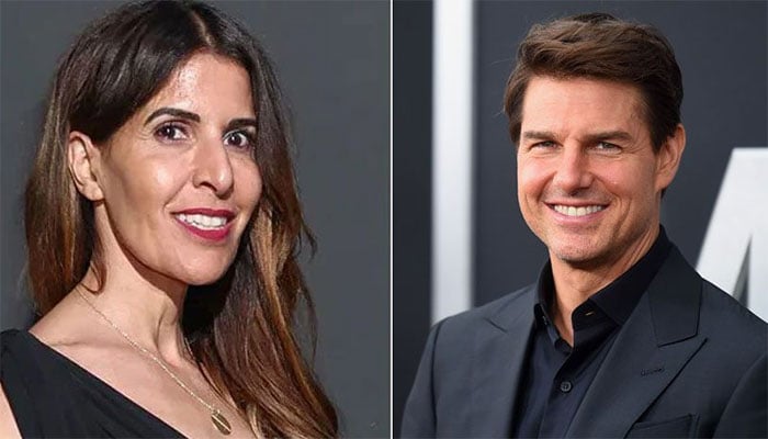 Tom Cruise and Maha Dakhil spotted in London.