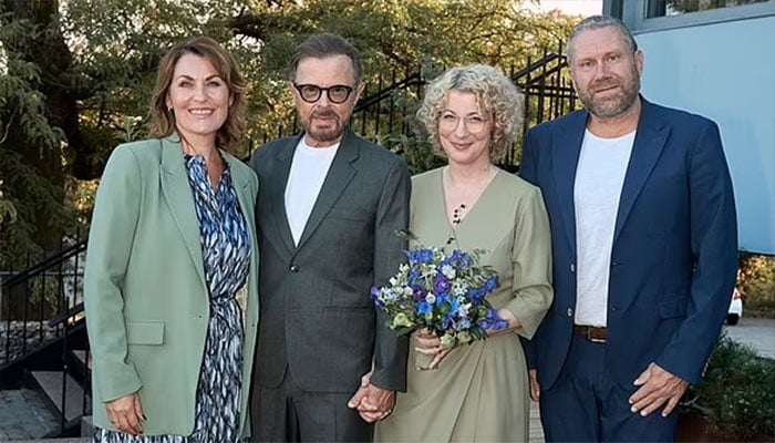 ABBA legend Björn Ulvaeus weds Christina Sas.