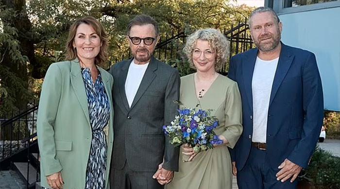 ABBA legend Björn Ulvaeus ties the knot with Christina Sas