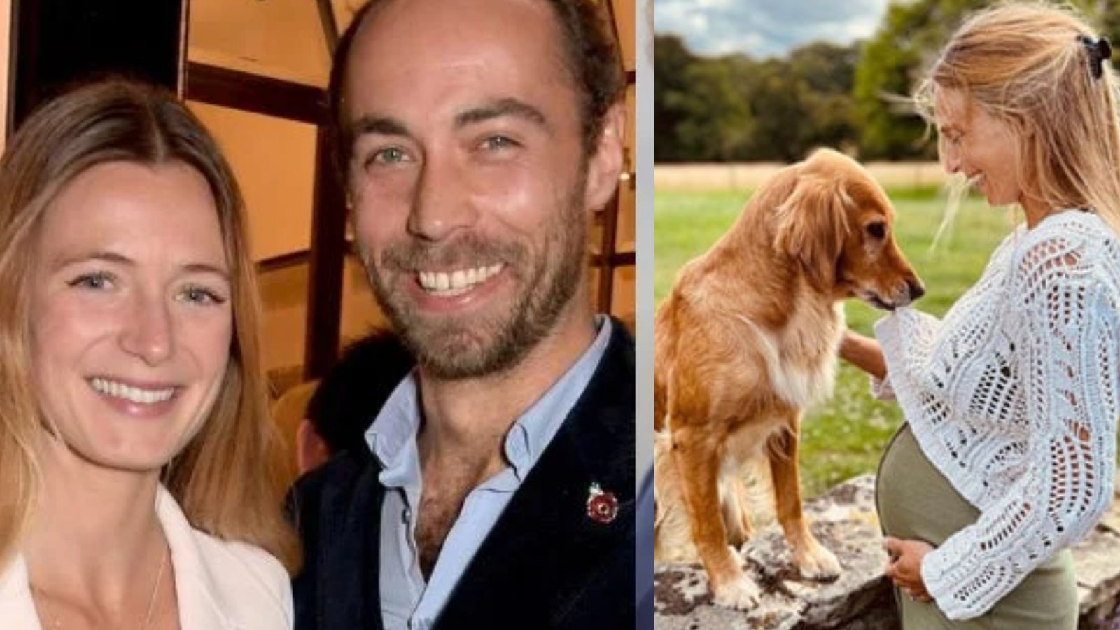 James discovers heartwarming connection: His late dog knew his wife was pregnant