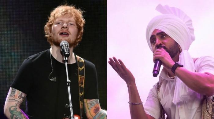 Ed Sheeran makes special appearance at Diljit Dosanjh's concert