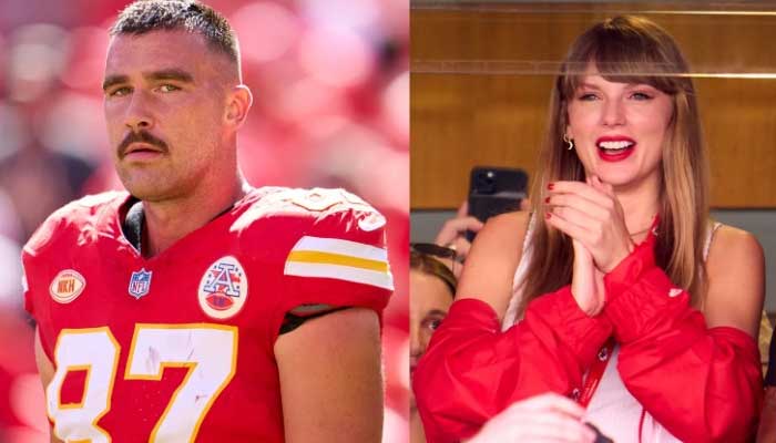 Top 5 photos of Taylor Swift, Travis Kelces sparkling moments