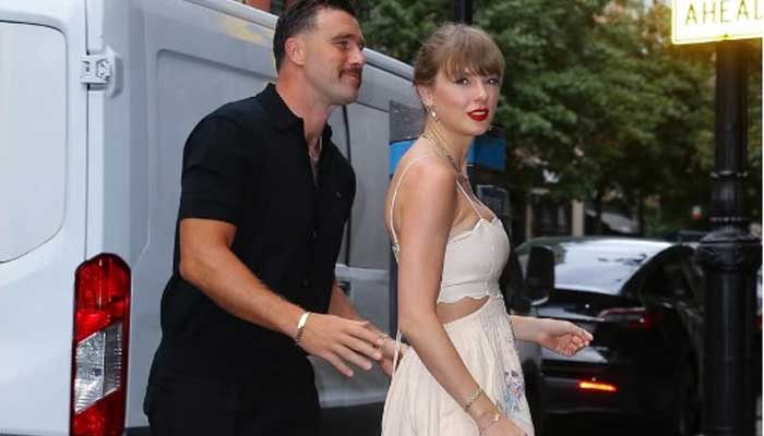 Top 5 photos of Taylor Swift, Travis Kelces sparkling moments