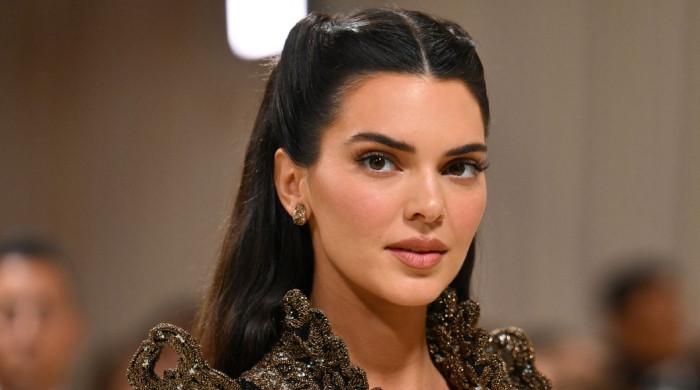 Kendall Jenner turns heads at Paris Fashion Week with bold look