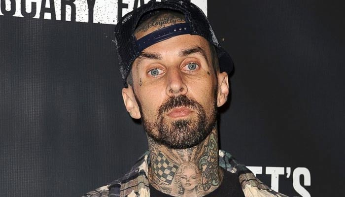 Travis Barker breaks silence on son Rockys viral image