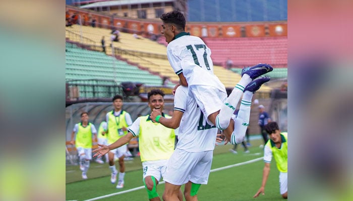 Pakistan U17 football team. — PFF