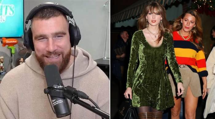 Travis Kelce praises Taylor Swift's pal Blake Lively amid 'It Ends With Us' drama