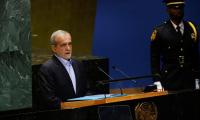 Iran's Pezeshkian Says Tehran Ready To Work With World Powers To Resolve Nuclear Standoff