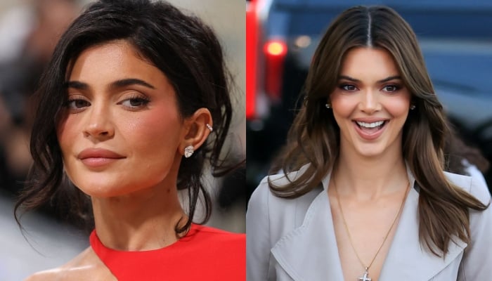 Kylie Jenner turns cheerleader for Kendall Jenner at Paris Fashion Week