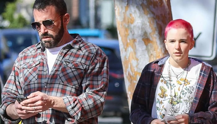 Ben Affleck spotted out and about with Fin during complex divorce proceedings