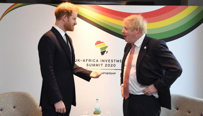 Royal family breaks silence over Boris Johnson pep talk to Prince Harry