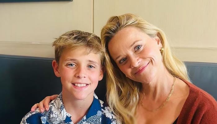 Reese Witherspoon celebrates sons final year