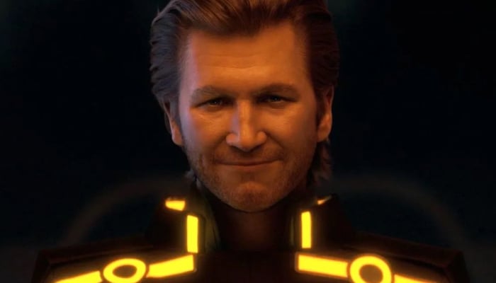 Jeff Bridges pada tampilan Tron: Legacy tahun 2010