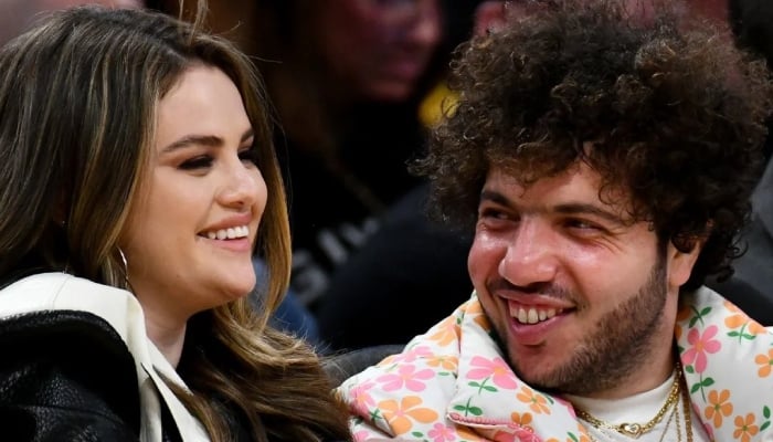 Benny Blanco and Selena Gomez pack on PDA during their romantic night-out