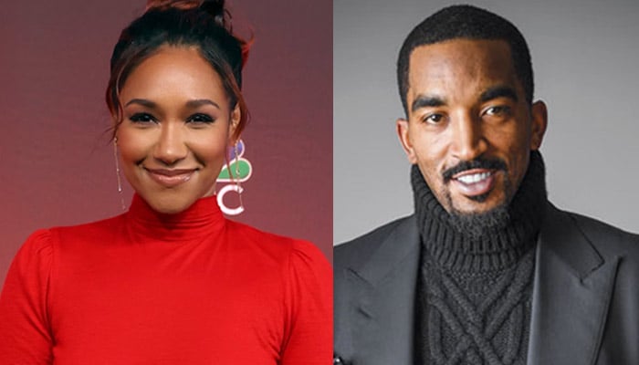 Candice Patton welcomes her first baby with J.R. Smith, father of three