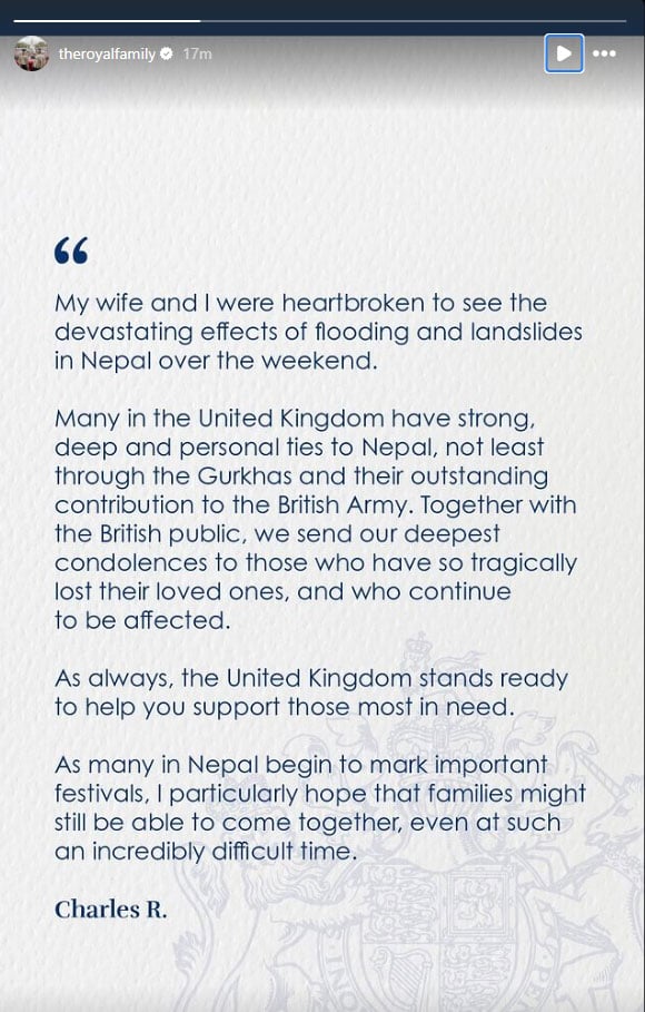 King Charles pens heartbreaking message after Prince Harry brief UK visit