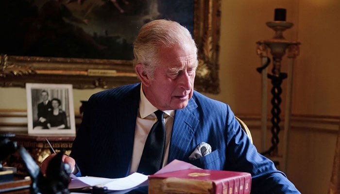 King Charles pens heartbreaking message after Prince Harry brief UK visit