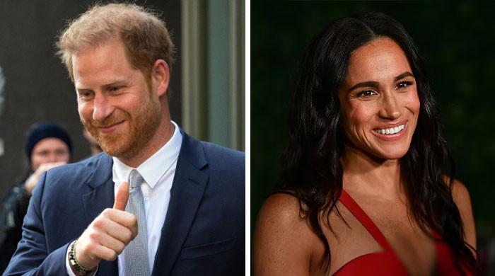 Meghan Markle makes fiery first appearance amid Prince Harry’s solo tour