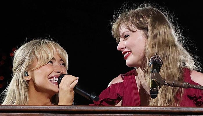 Sabrina Carpenter gushes over Taylor Swifts composure