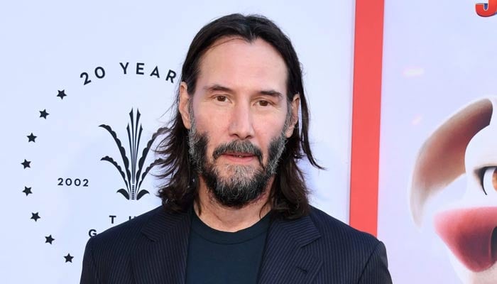 Keanu Reeves loses himself during high-speed racing competition