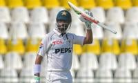 Pak Vs Eng: Green Shirts On Top As Shan Masood Bags Ton In First Test