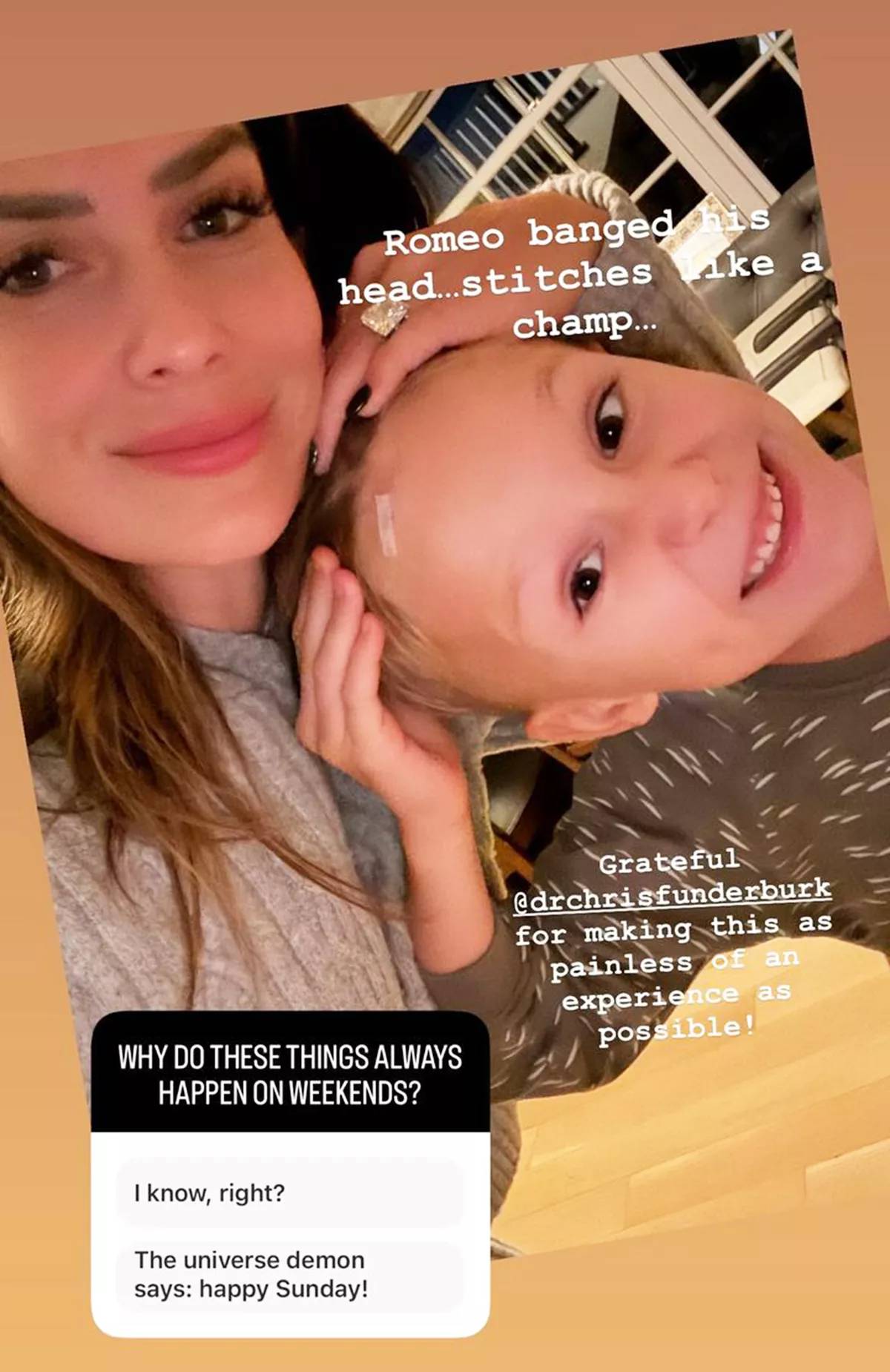 Hilaria Baldwin shares glimpse of her tough weekend with son Romeo: Photo