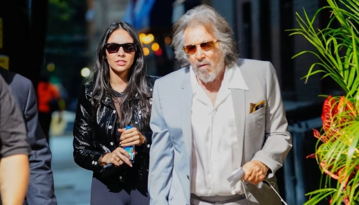 Al Pacino clears air on relationship status with girlfriend Noor Alfallah