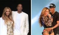 Beyoncé Stuns Blazer Dress At California Horse Racing, Puffing Cigar Alongside Jay-Z And Cher