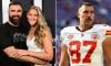 Jason and Kylie Kelce share sweet PDA moments at Travis Kelce’s Chiefs Game