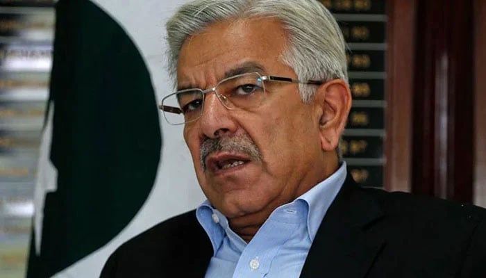 Defense Minister Khawaja Asif. — APP/File