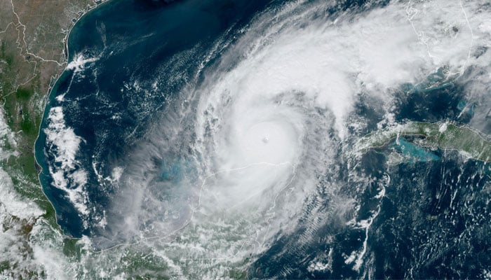 A satellite image shows Hurricane Milton progressing before its expected landfall in Florida, in the Gulf of Mexico October 8, 2024. — Reuters