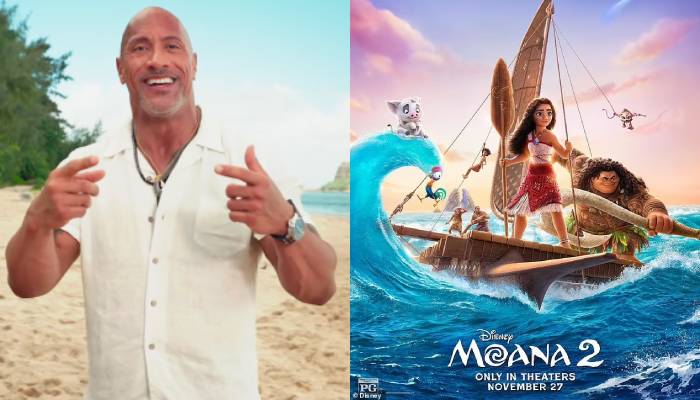 Moana 2 sees Dwayne Johnson and Aulii Cravalho reprising their roles as Maui and Moana