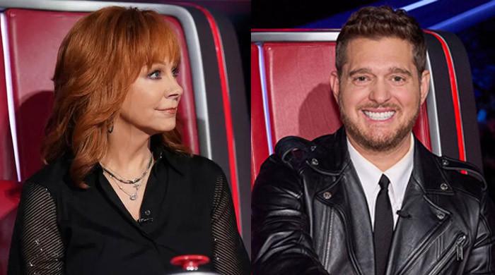 Reba McEntire threatens Michael Bublé on “The Voice”: “I’m watching you”