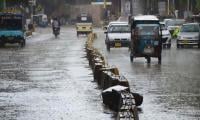 Parts Of Karachi Witness Rain, Hailstorm Amid Hot Weather 