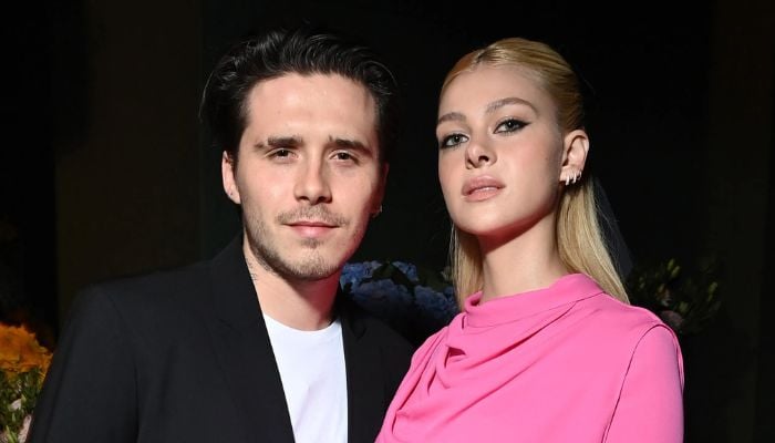 Brooklyn Beckham and Nicola Peltz showed affection at hot sauce launch event