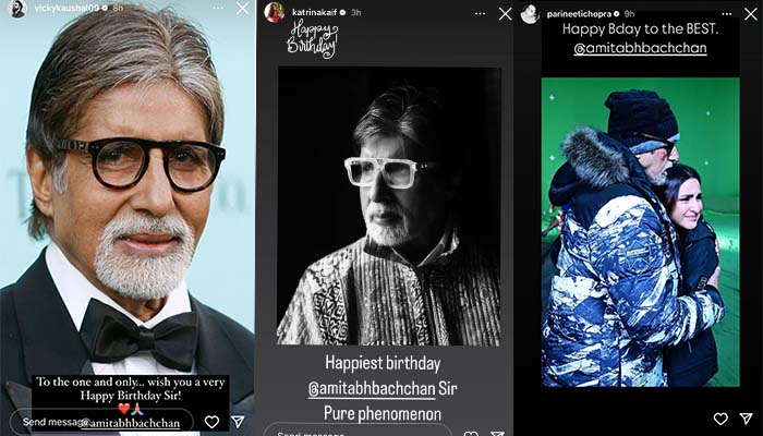 Amitabh Bachchans 82nd birthday filled with love as celebs shower him with heartfelt wishes