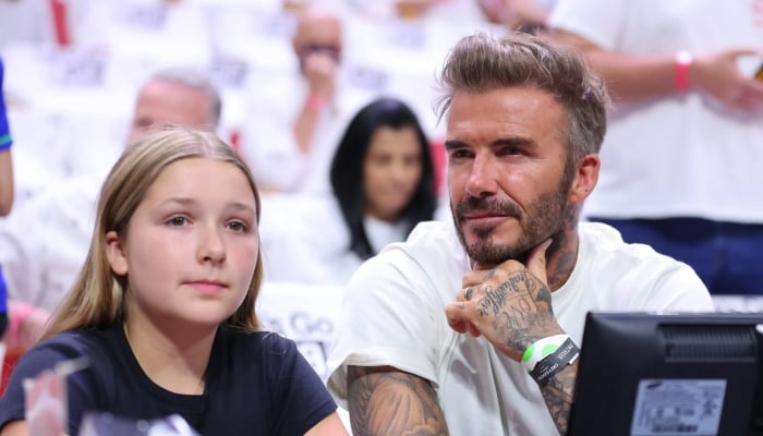 David Beckham surprises daughter Harper with sweet gesture on day of girls