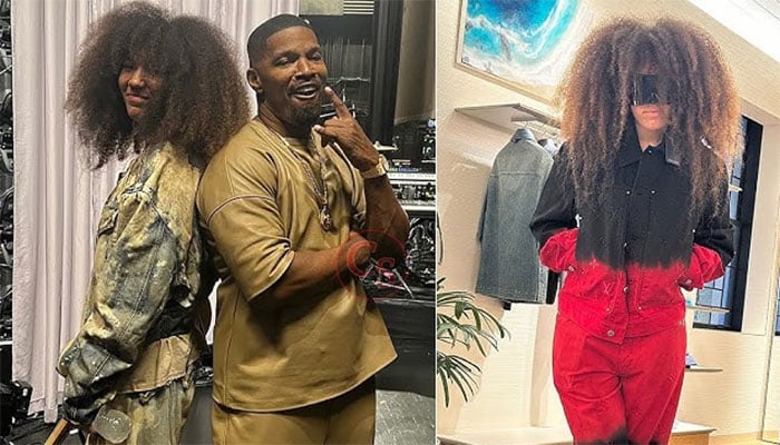 Jamie Foxx and Anelise celebrate milestone birthday in style.